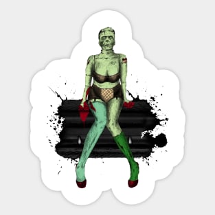 The Frankenbabe Sticker